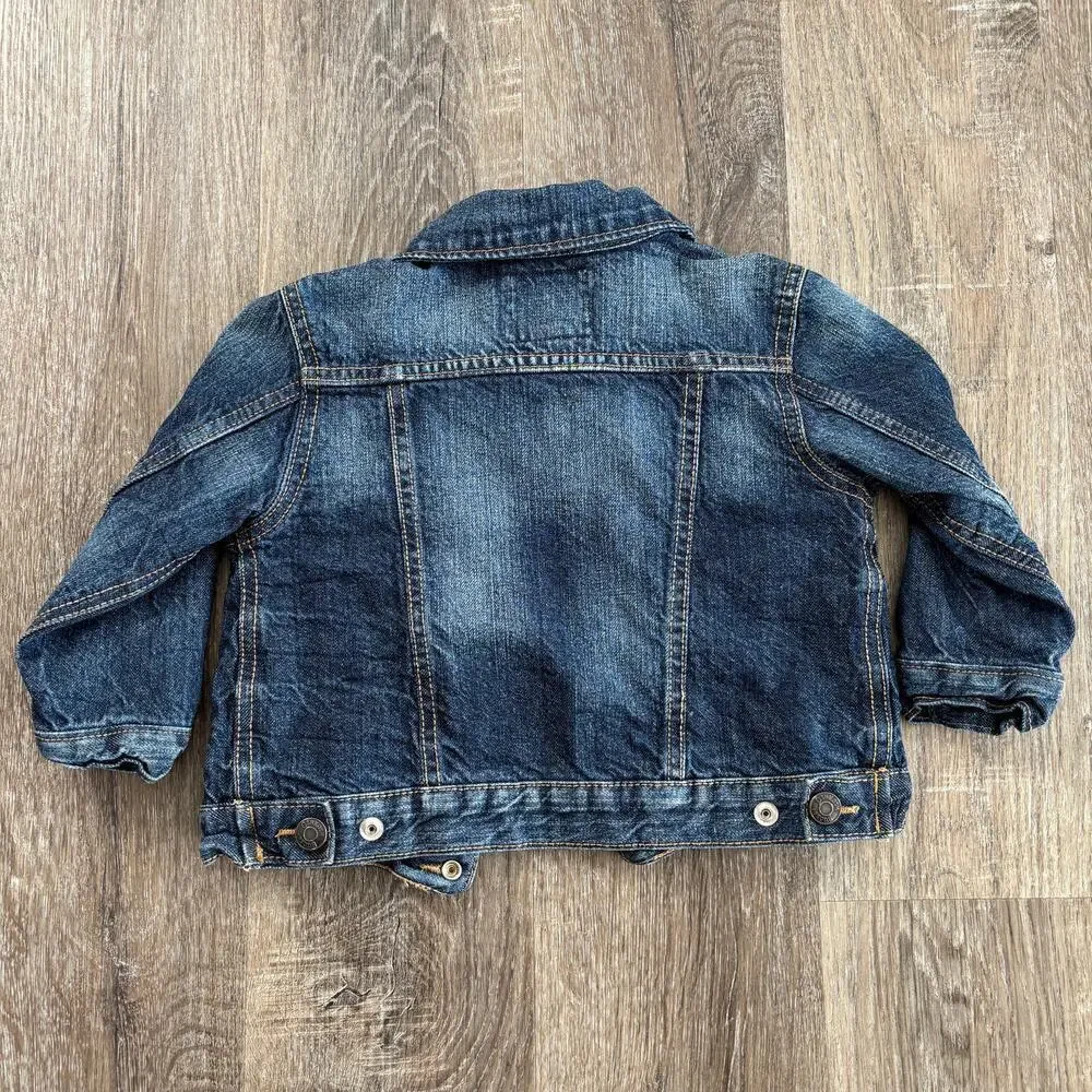 Oshkosh B'Gosh Toddler Girl Denim Jean Jacket - Size: 2T